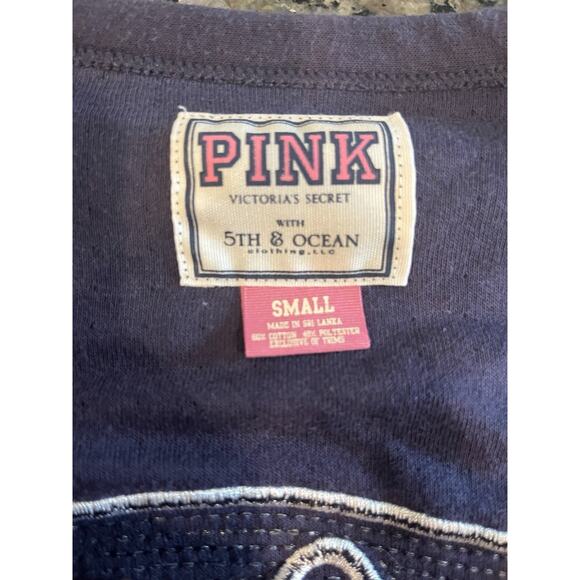 Victoria’s Secret pink women’s cardigan Penn State navy blue size small - Picture 4 of 7